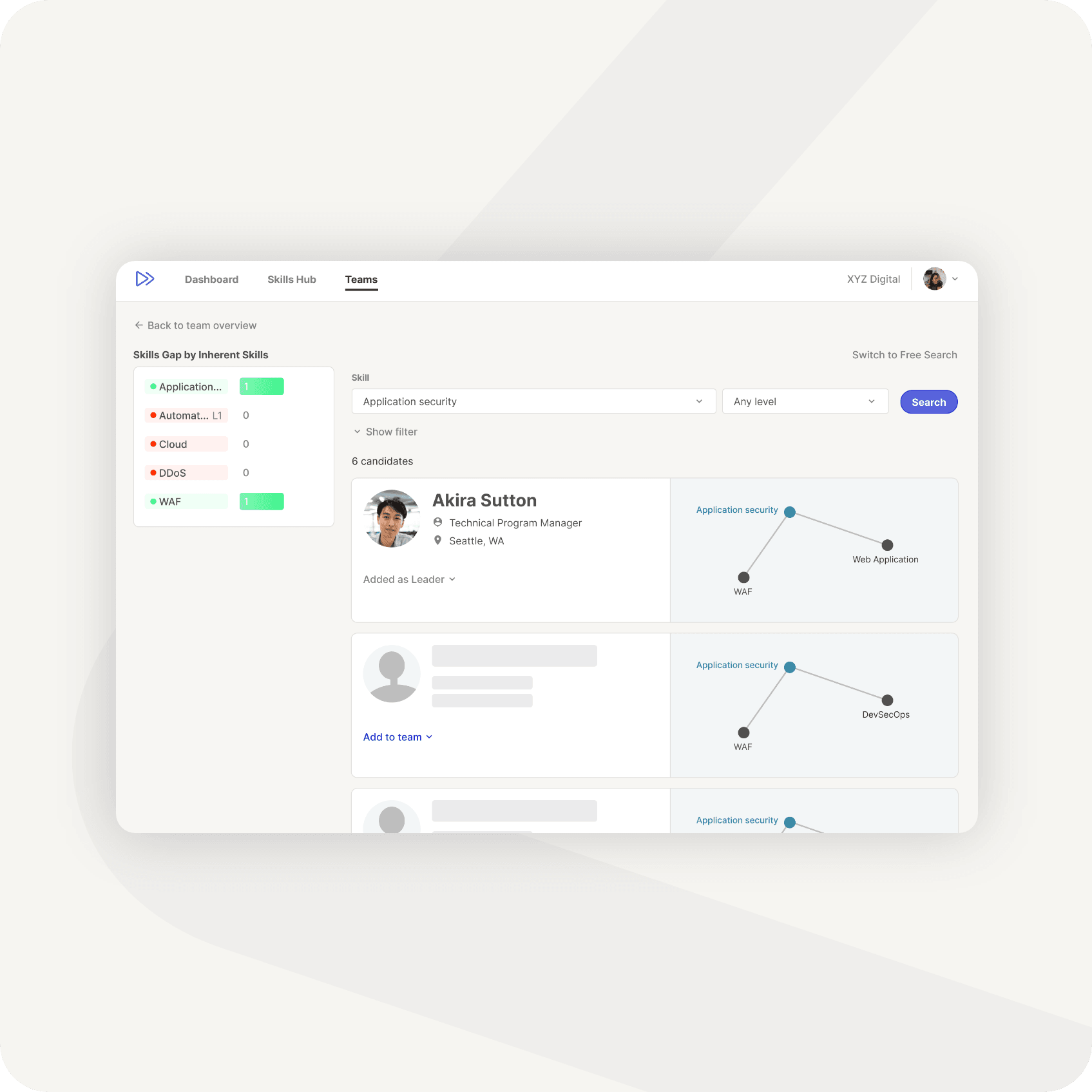 Team Matching Software Build smart. Lead with confidence.